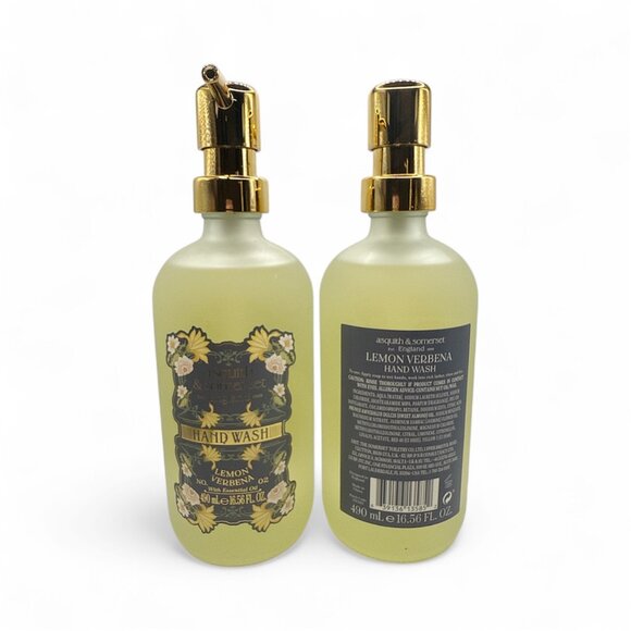 NEW Asquith & Somerset - Lemon Verbena Glass Bottle Hand Wash - 16.56 fl oz - Picture 3 of 6